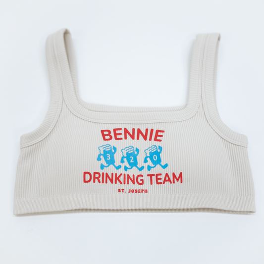 Bennie Drinking Team Sports Crop